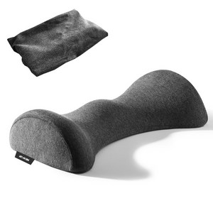 3차입고 정품 뉴업그레이드 소프트 허리베개 본품 + 커버 추가 세트, 진그레이