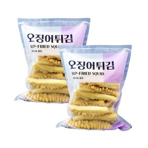 농우 오징어튀김 (냉동) 1kg, 2개