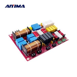 AIYIMA 오디오 450W 6 웨이 스피커 크로스오버 듀얼 트레블 미드레인지 듀얼 베이스 필터 주파수 분할기, 한개옵션0