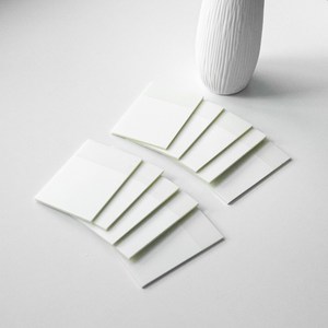 반투명 오답노트 메모지 접착메모지 7X9.5CM 50매 10세트, 대