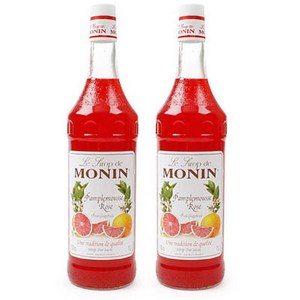 모닌 자몽시럽 1000ml 2개세트, 1L, 2개