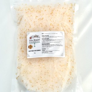 (SG) 에코블라썸 드라이플라워 오렌지지시겔 실리카겔 건조제 (구슬형), 1kg, 1개
