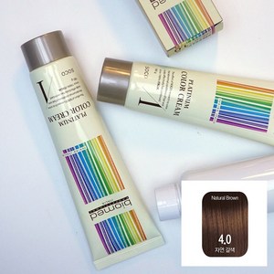 바이오메드 플레티넘 헤어칼라 150g(6개 산화제900ml), 4.0(자연갈색), 6개