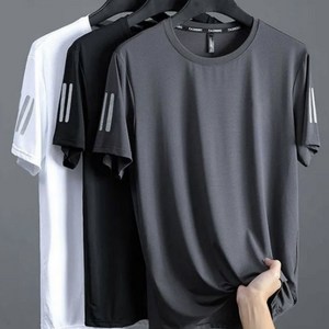 남성 기능성 라운드 반팔티 아이스 반팔 2장 세트