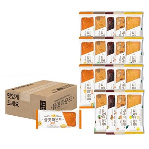 맘스케이크 오븐에 구운 플랫파운드 20개 5가지맛, 50g