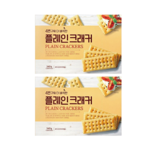 플레인 크래커, 2개, 340g