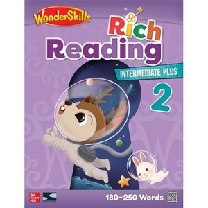 WondeSkills Rich Reading Intemediate Plus 2 SB+WB (with QR Audio), WondeSkills Rich Reading In.., McGaw-Hill Education(저), 투판즈