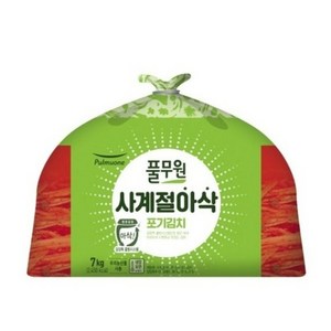 풀무원 사계절 아삭 포기김치 7kg, 1개