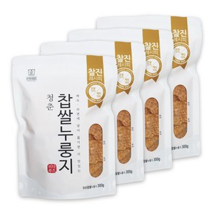 청춘찹쌀누룽지, 300g, 4개, 4개