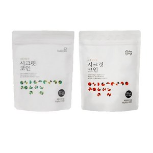 자연정선 빅마마 시크릿코인 편안한맛 + 개운한맛, 4g, 1개, 편안한맛 1팩+개운한맛 1팩