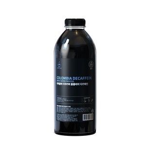 커피홀릭 더치커피 콜드브루 원액 1000ml, 콜롬비아 디카페인, 1L, 1개, 1개입