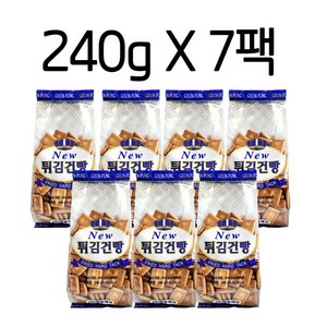 금풍제과 튀김건빵 250g x 12봉 (1박스), 240g, 7개