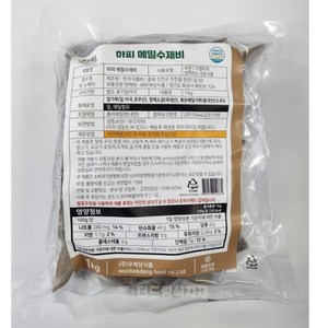 우복당 하피 메밀 수제비 1kg, 1개