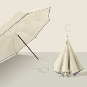 김굉 거꾸리 우산 장우산 C형 손잡이