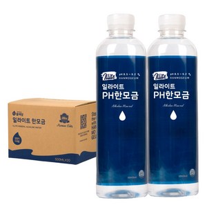 일라이트 PH한모금 10배 알칼리수 규소수 미네랄워터, 500ml, 40개