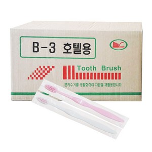 B3 호텔용 일회용칫솔 1000개 1box, 1개입