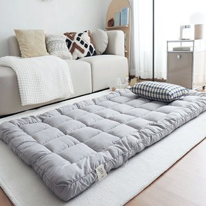 [세트02/SSx1개+Qx1개] 누잠 매트리스, SS(남색)XQ(회색)