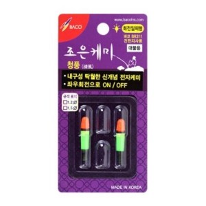 [바코] 조은케미 청풍 전자케미(회전일체형), 그린, 1개