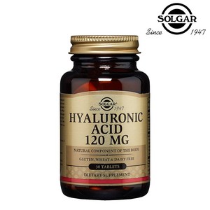 솔가 히알루로닉 애시드 120mg 타블렛, 30정, 1개