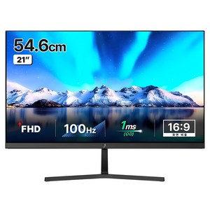 주연테크 FHD 100Hz 모니터, 54.6cm, V22FX