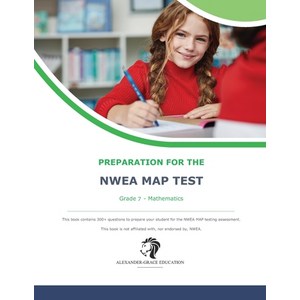 (영문도서) NWEA Map Test Pepaation - Gade 7 Mathematics Papeback, Independently Published, English, 9798871425435