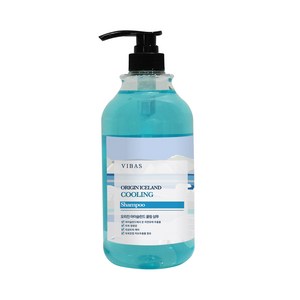 비바스 오리진 아이슬란드 두피쿨링 쿨샴푸 허브 멘톨향, 3개, 1000ml