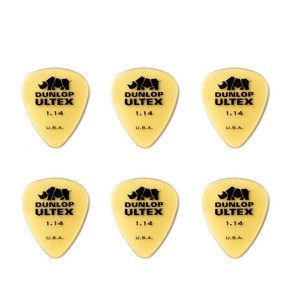 지엠뮤직_세트(6)던롭피크421R1.14 ULTEX STD 1.14mm 울텍스 스탠다드 Dunlop PICK (No.18세트), 1개