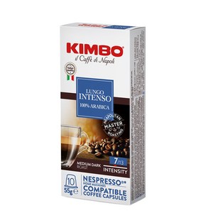 킴보 룽고 네스프레소 호환캡슐 10개입, 5.5g, 1개입, 10개