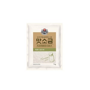 백설 맛소금 1kg, 1개