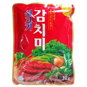 대상 업소용 쇠고기 감치미, 2kg, 1개