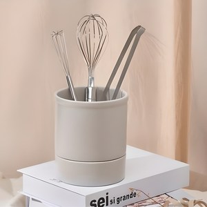 담음공방 온감 조리도구함, 설백, 1개