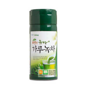 대한다업 보성산 유기농 가루녹차, 50g, 1개입, 1개