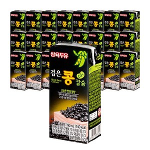 삼육두유 검은콩 칼슘, 190ml, 72개