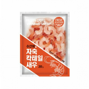 칵테일 새우 51-70 200g (자숙), 3개