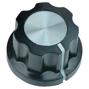 아두이노 MF-A04 가변 저항 노브 캡 회전형 다이얼 조절기(6mm 내경 33mm 직경 Potentiometer knob cap) 0.1%의 비밀, 1개