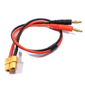 UPGRADE PERFORMANCE UP-AMCC03 XT60 Female to Banana Plug DC Chage Cable, 1개