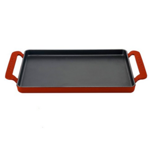 차세르 플란차 직사각 그릴팬 루비레드 34 x 23 cm, 34cm, 1개