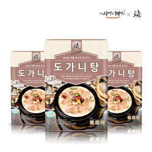 [차오름푸드] 초간단 원푸드 도가니탕 사먹고 해먹고 간편식 도가니탕 600g x 5개, 500g