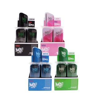 독일 임팩트민트 슬림 무설탕 캔디 12개, 페퍼민트 12개, 9g