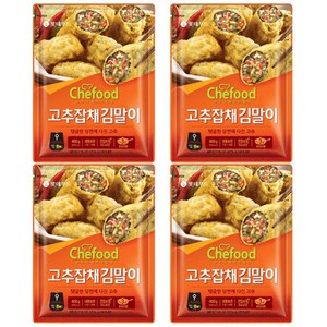 [다만세푸드] 롯데 쉐푸드 고추잡채 김말이 튀김 (400g+400g) x2개, 800g, 2개