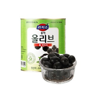 동서 리치스 블랙올리브 홀 피티드 3kg 2개세트, 2개