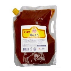 (실온)[오뚜기]오쉐프 피자소스2kg, 2개, 2kg