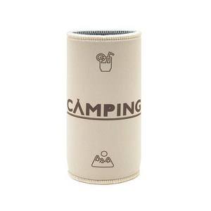 스터비쿨러 스터비홀더 쿠지 아이스쿨러 보온 보냉 커버 맥주 혼술 캔홀더, 베이지캠핑