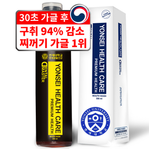 연세생활건강 헬스케어 덴탈 마스터 가글, 500ml, 1개