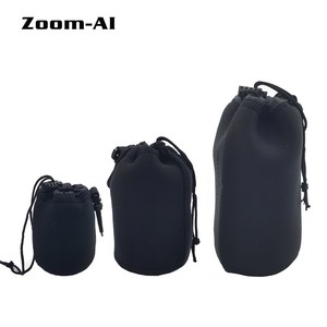 Zoom-AI DSLR 카메라 미러리스 렌즈 보관 파우치, 카메라 렌즈파우치_S, 1개