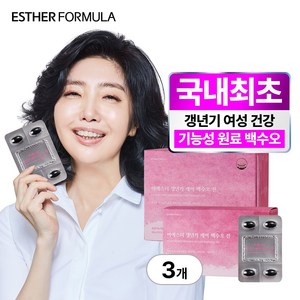 여에스더 갱년기 케어 백수오 진, 3개, 120정