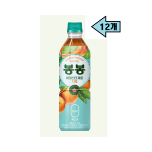 봉봉아이스티제로자몽 500ml 12개