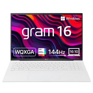 LG전자 2024 그램 16 코어i5 인텔 13세대, 스노우 화이트, 256GB, 16GB, WIN11 Home, 16Z90R-GA5VK