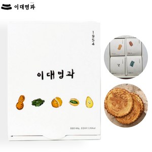 이대명과 선물세트 고급 전병 전통 과자 해운대2호 쇼핑백포함, 1개, 680g