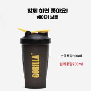 [짐승용량]신타6단백질파우더딸기향 48회분 2.26kg/ 쉐이커 보틀, 1개, 566.991g